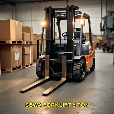 Sewa Forklift 5 Ton